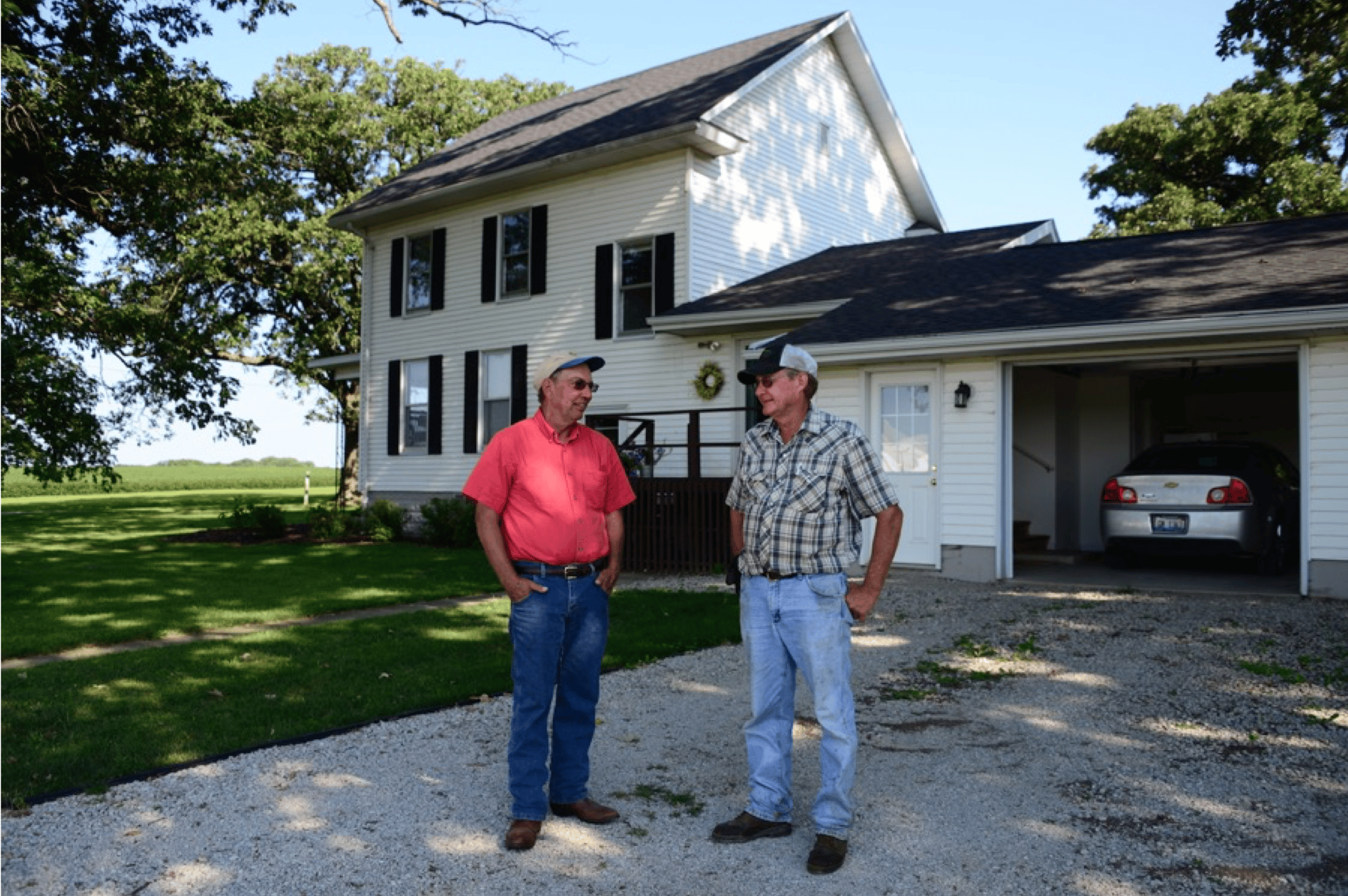 Terry Bachtold made personal invitations to Livingston County landowners, asking them to participate. | Photo: CTIC